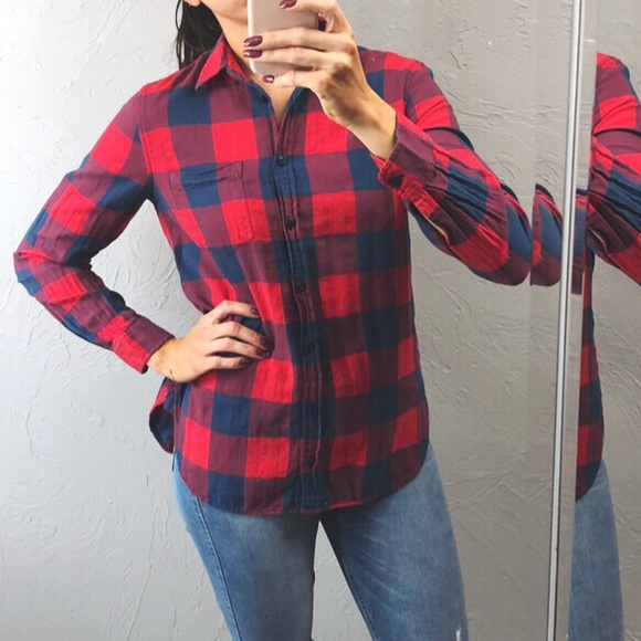 J.Crew Buffalo Plaid Shirt - Picture 7 of 10